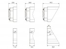 Optibeam Rock (B77xH44xD13 mm) 1603-300753 thumbnail